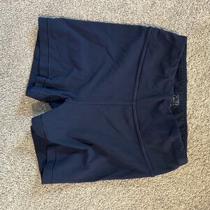 Navy Blue Athletic Shorts